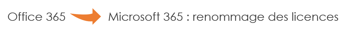 Office 365 devient Microsoft 365 - Titre
